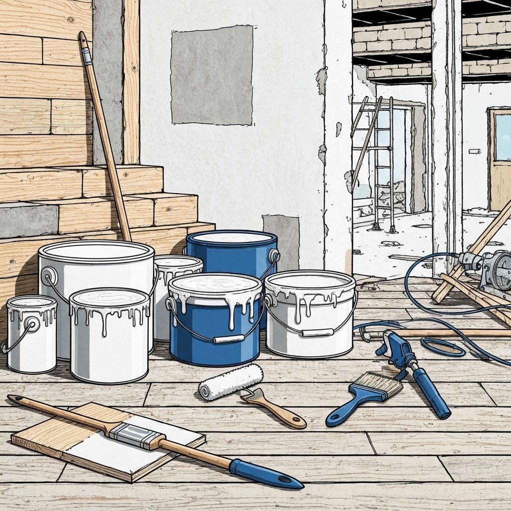 Pinturas y materiales de acabado